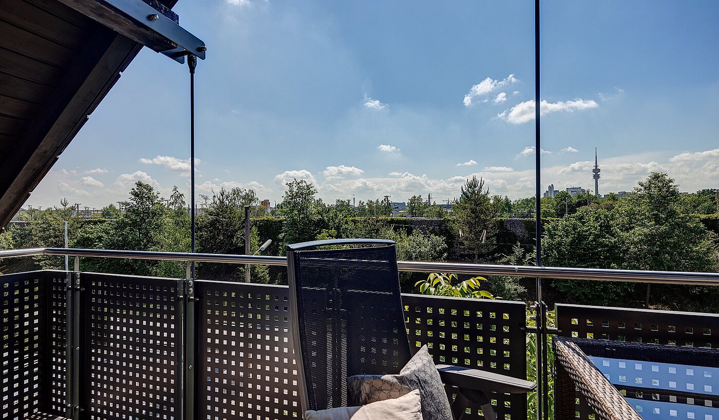 Dachgeschosswohnung mit 3 Zimmern | München-Hasenbergl | 1803ML5 | Wohnen..