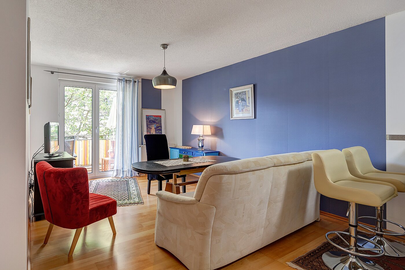 Etagenwohnung mit 2 Zimmern | München-Pasing | 70141 | Wohnzimmer
