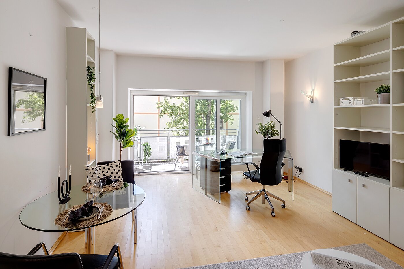 Etagenwohnung mit 1 Zimmer | München-Maxvorstadt | 2206ML5 | Modernes Apartment mit Designermöbeln,...
