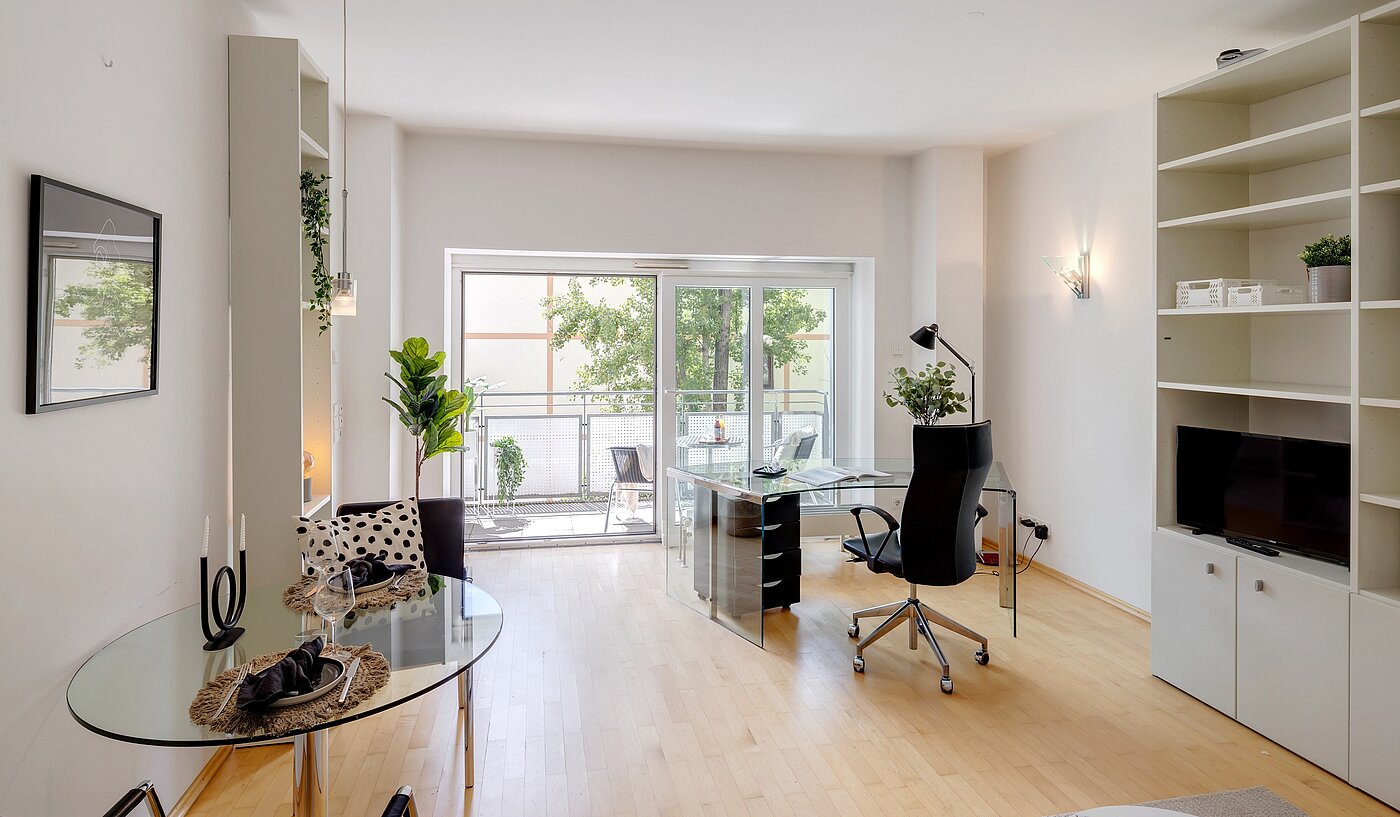 Etagenwohnung mit 1 Zimmer | München-Maxvorstadt | 2206ML5 | Modernes Apartment mit Designermöbeln,...