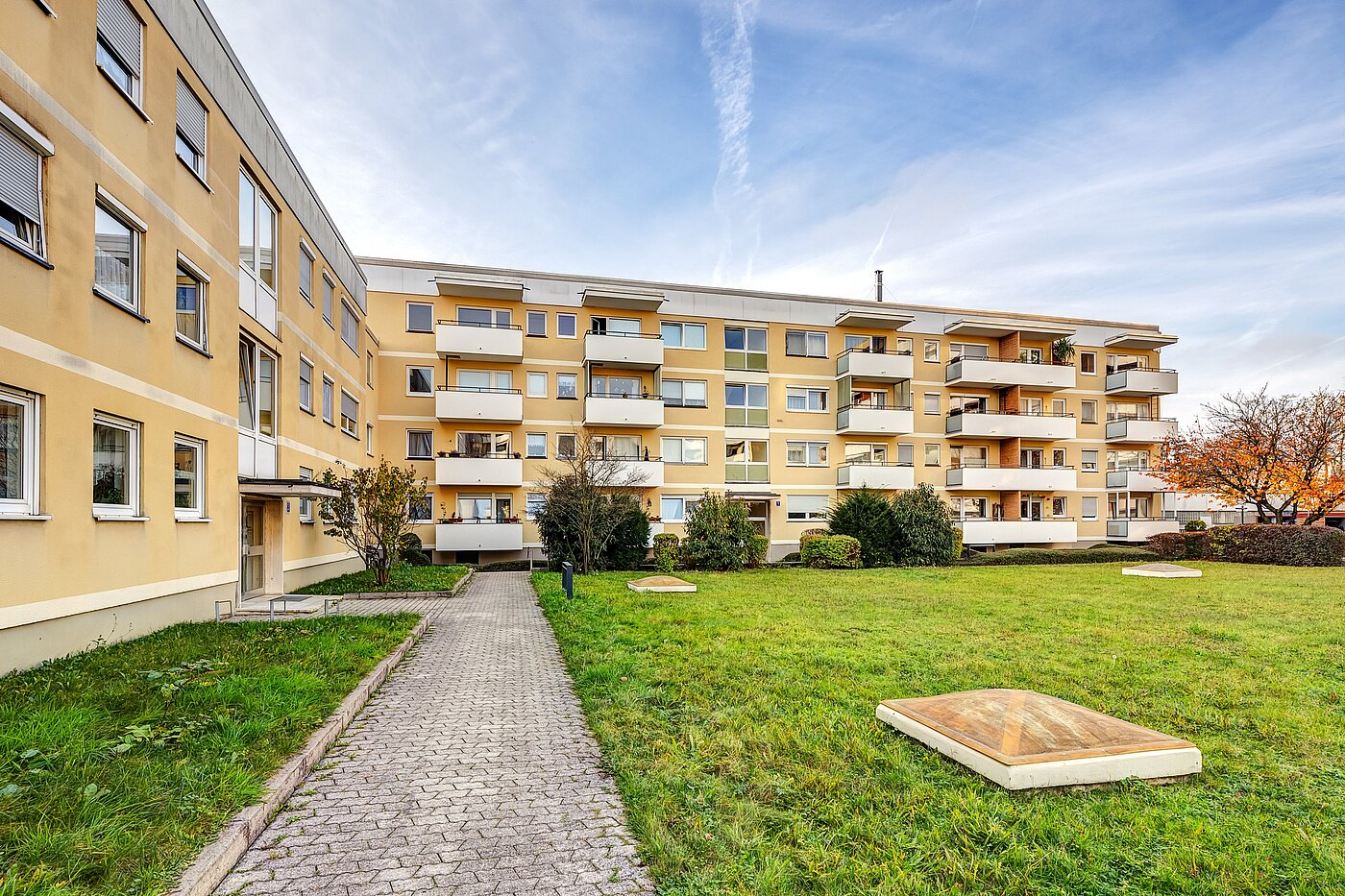 Etagenwohnung mit 2 Zimmern | München-Freimann | 70158 | Zugang zum Haus