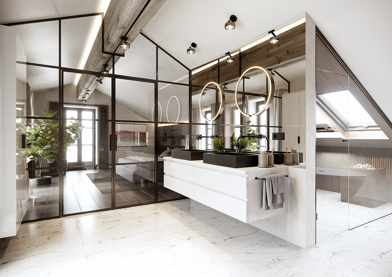 Besondere Immobilie mit 15 Zimmern | Bad Wiessee | 701592 | Landhaus Master Bath