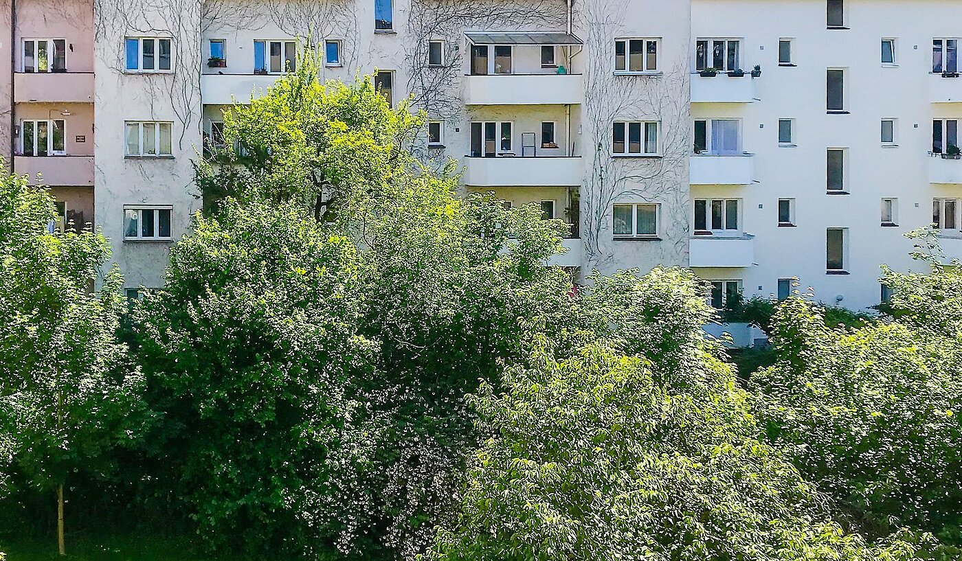 Etagenwohnung mit 3 Zimmern | München-Schwabing | 2006ML4 | ...Balkon in den ruhigen Hof