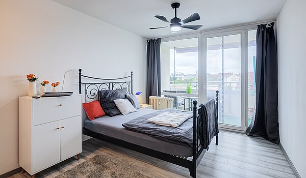 Etagenwohnung mit 1 Zimmer | München-Haidhausen | 70482 | Schlafbereich