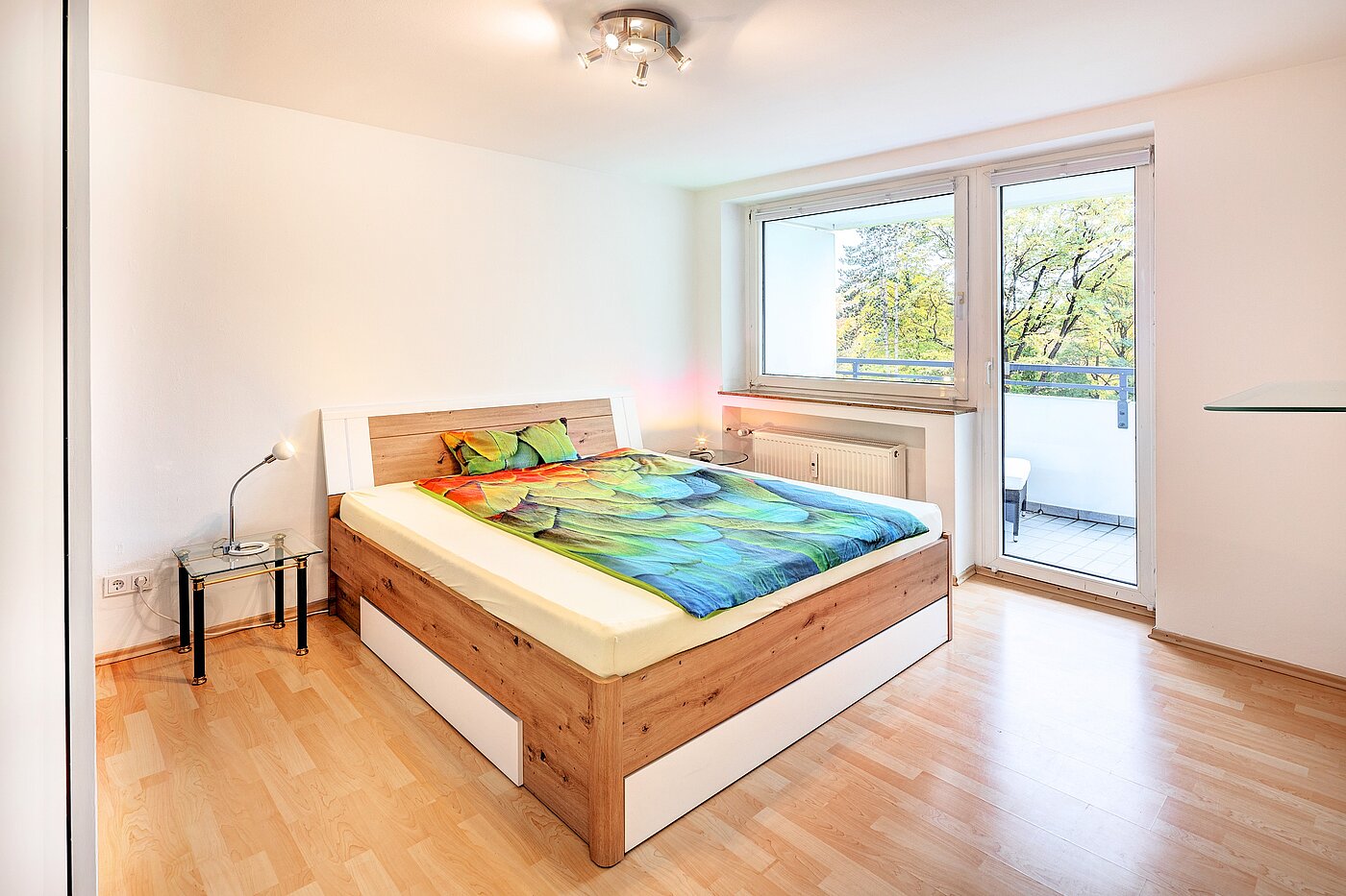 Etagenwohnung mit 2 Zimmern | München-Perlach | 70300 | Schlafzimmer