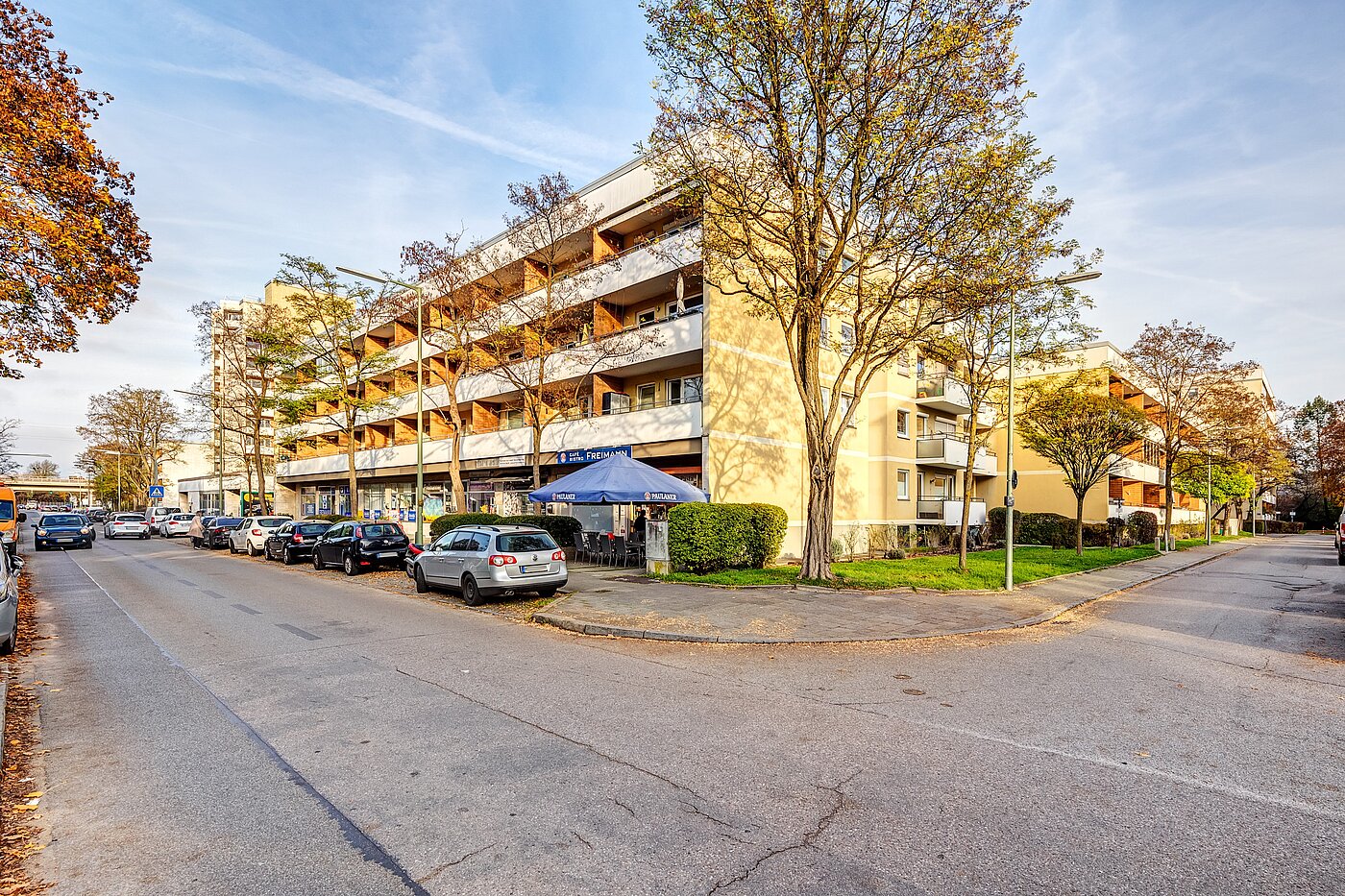 Etagenwohnung mit 2 Zimmern | München-Freimann | 70158 | Ansicht von der Straße