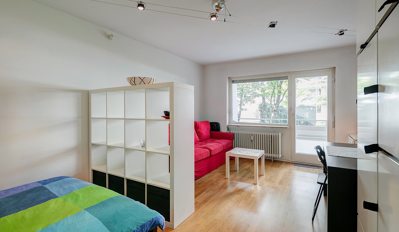 Erdgeschosswohnung mit 1 Zimmer | München-Nymphenburg | 2203ML1