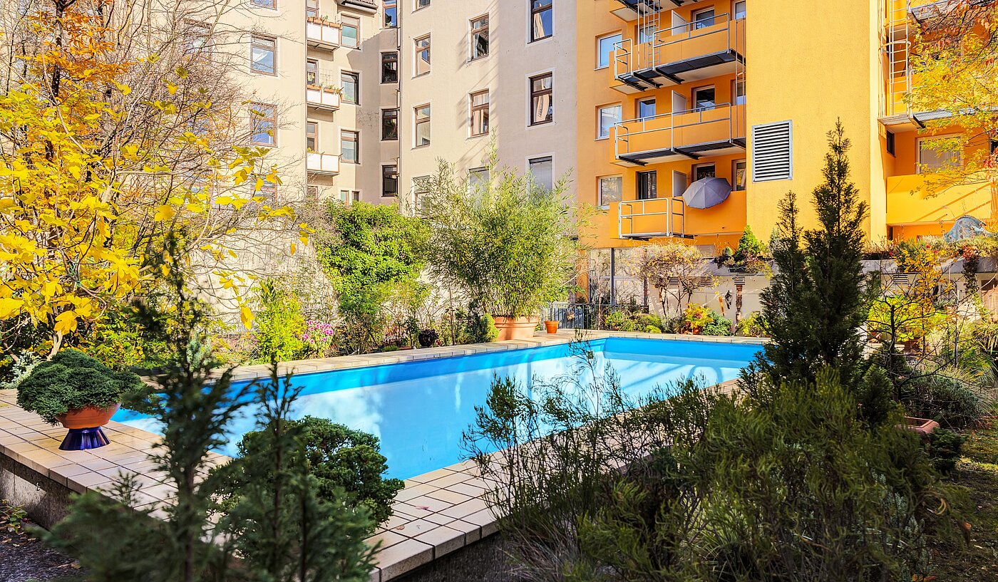 Etagenwohnung mit 1 Zimmer | München-Haidhausen | 70312 | Schwimmbad