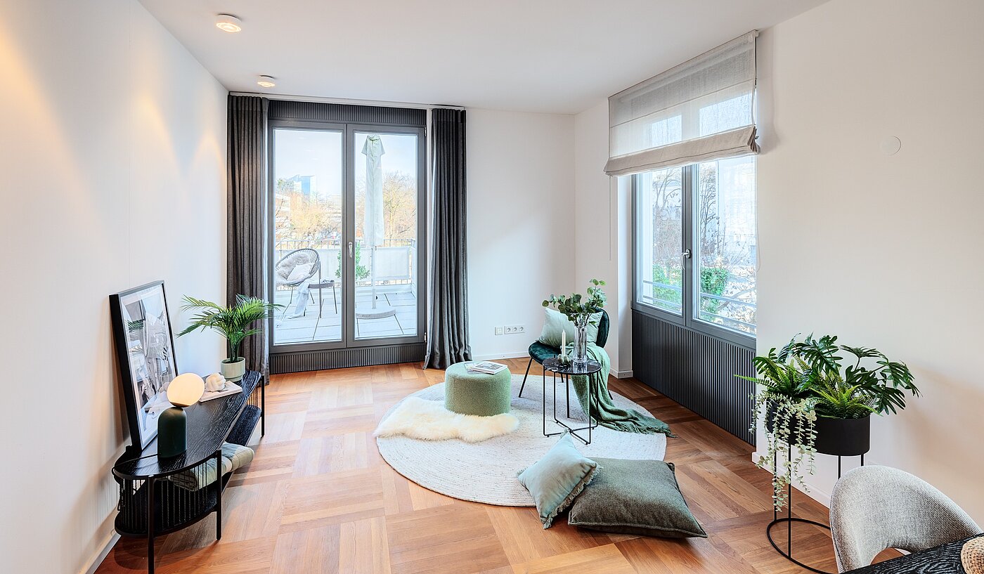 Etagenwohnung mit 2 Zimmern | München-Schwabing | 70195 | Wohnen - innen und...