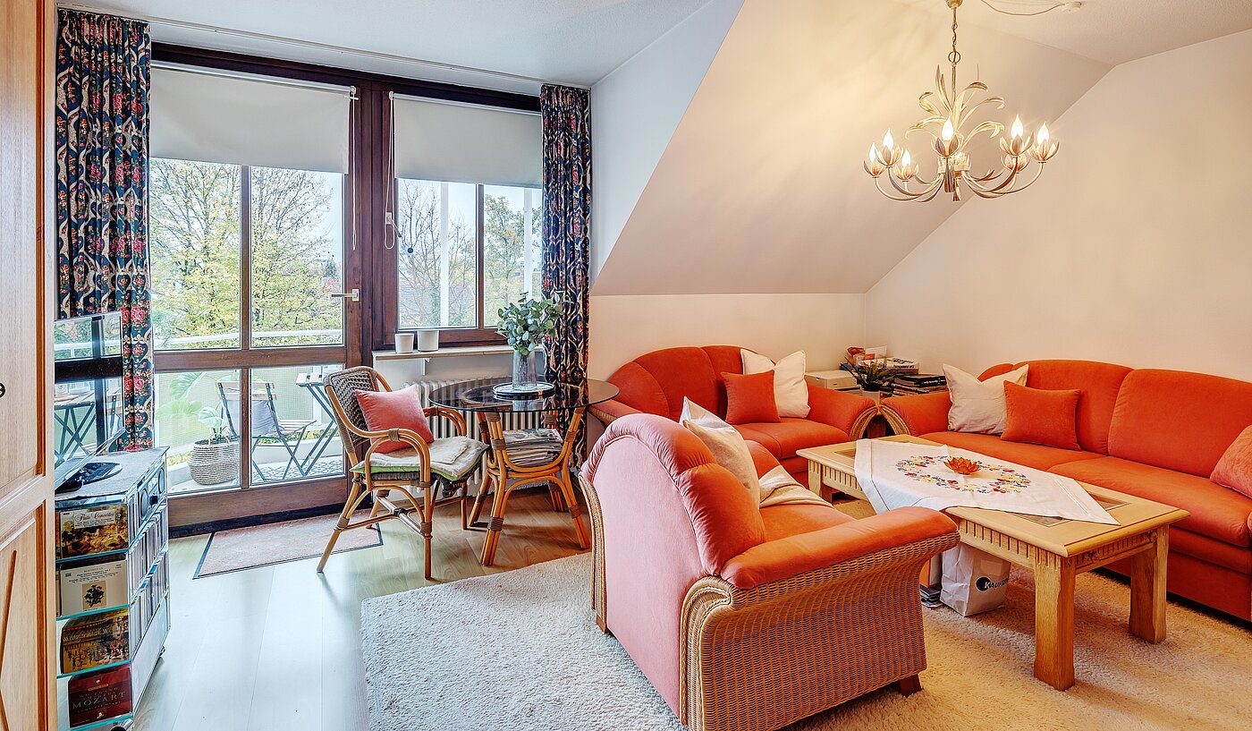 Etagenwohnung mit 2 Zimmern | Germering | 70029 | Zugang zum Südbalkon