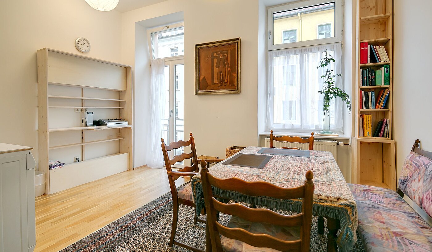 Etagenwohnung mit 2 Zimmern | München-Haidhausen | 1807ML2 | ...und französischem Balkon