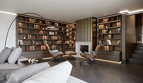 Besondere Immobilie mit 15 Zimmern | Bad Wiessee | 701591 | Landhaus Wohnzimmer