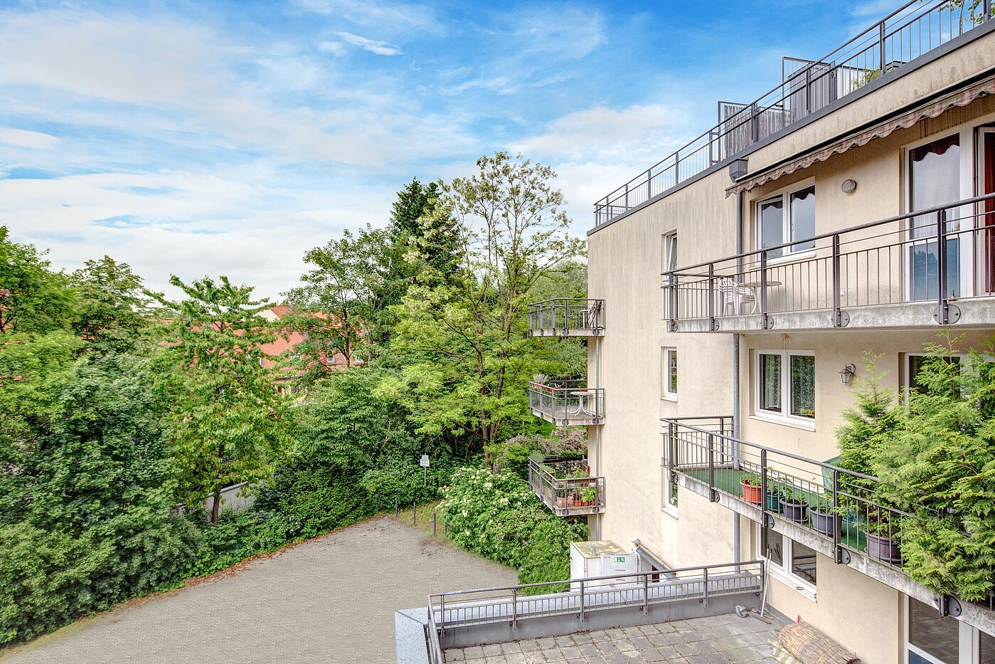 Etagenwohnung mit 2 Zimmern | München-Ramersdorf | 2207ML11 | Zum Innenhof