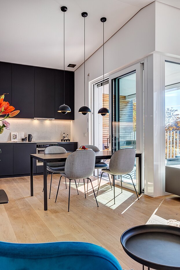 Penthouse mit 2 Zimmern | München-Maxvorstadt | 704271 | ...Essbereich
