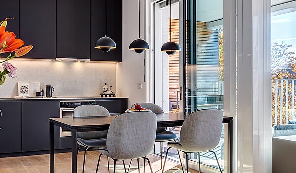 Penthouse mit 2 Zimmern | München-Maxvorstadt | 704271 | ...Essbereich