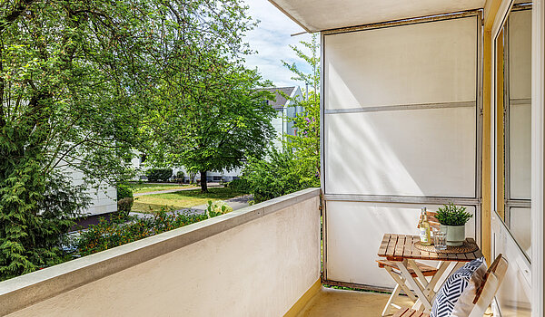 Etagenwohnung mit 1 Zimmer | München-Ramersdorf | 70416 | ...zum ruhigen Innenhof