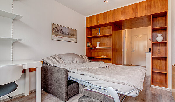 Apartment mit 1 Zimmer | München-Maxvorstadt | 70448 | Schlafcouch