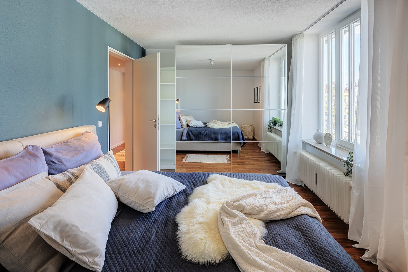 Etagenwohnung mit 2.5 Zimmern | München-Fasangarten | 702211 | ...Schlafzimmer