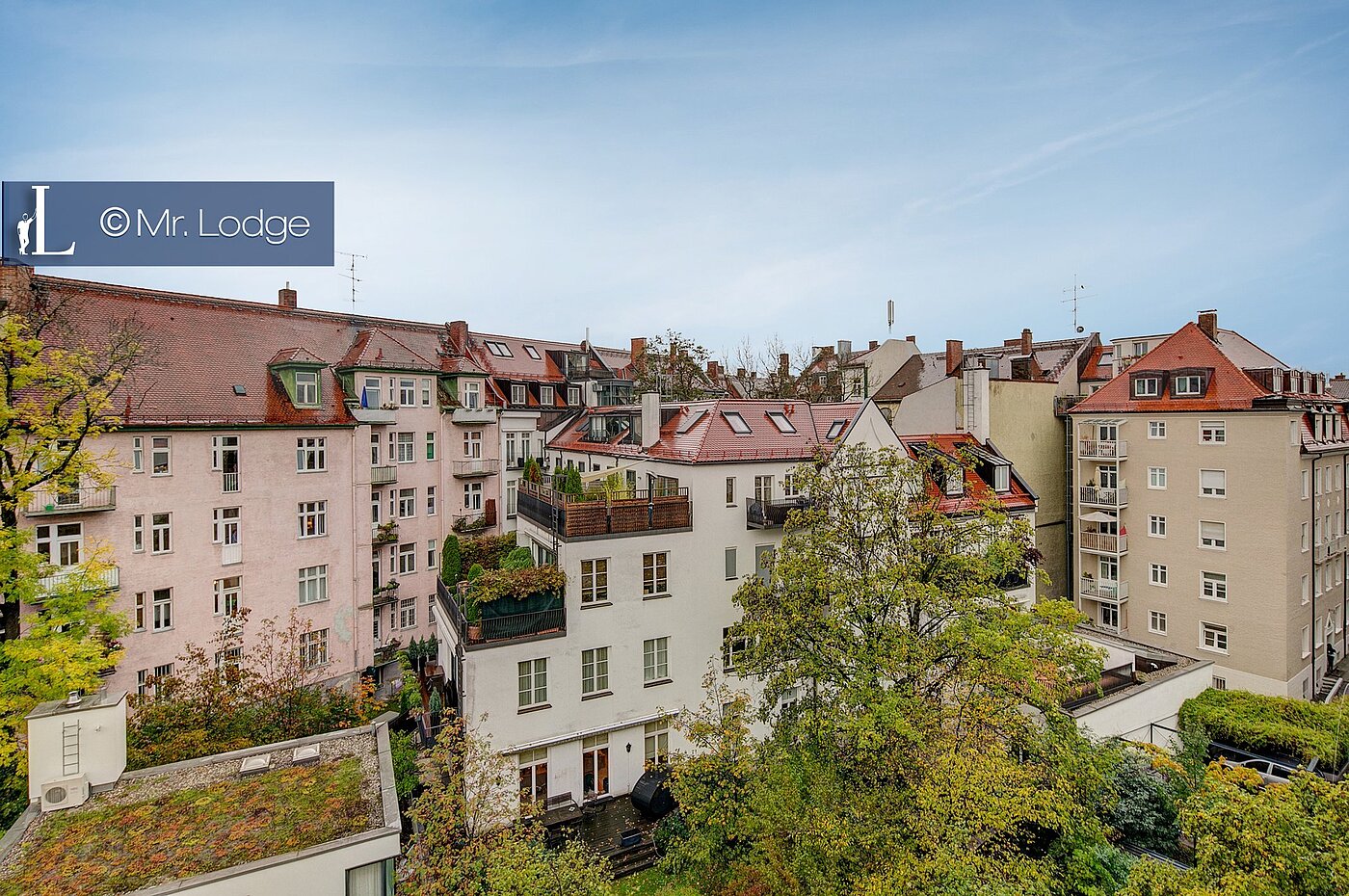 Etagenwohnung mit 1 Zimmer | München-Au | 1802ML9 | Aussicht vom Balkon