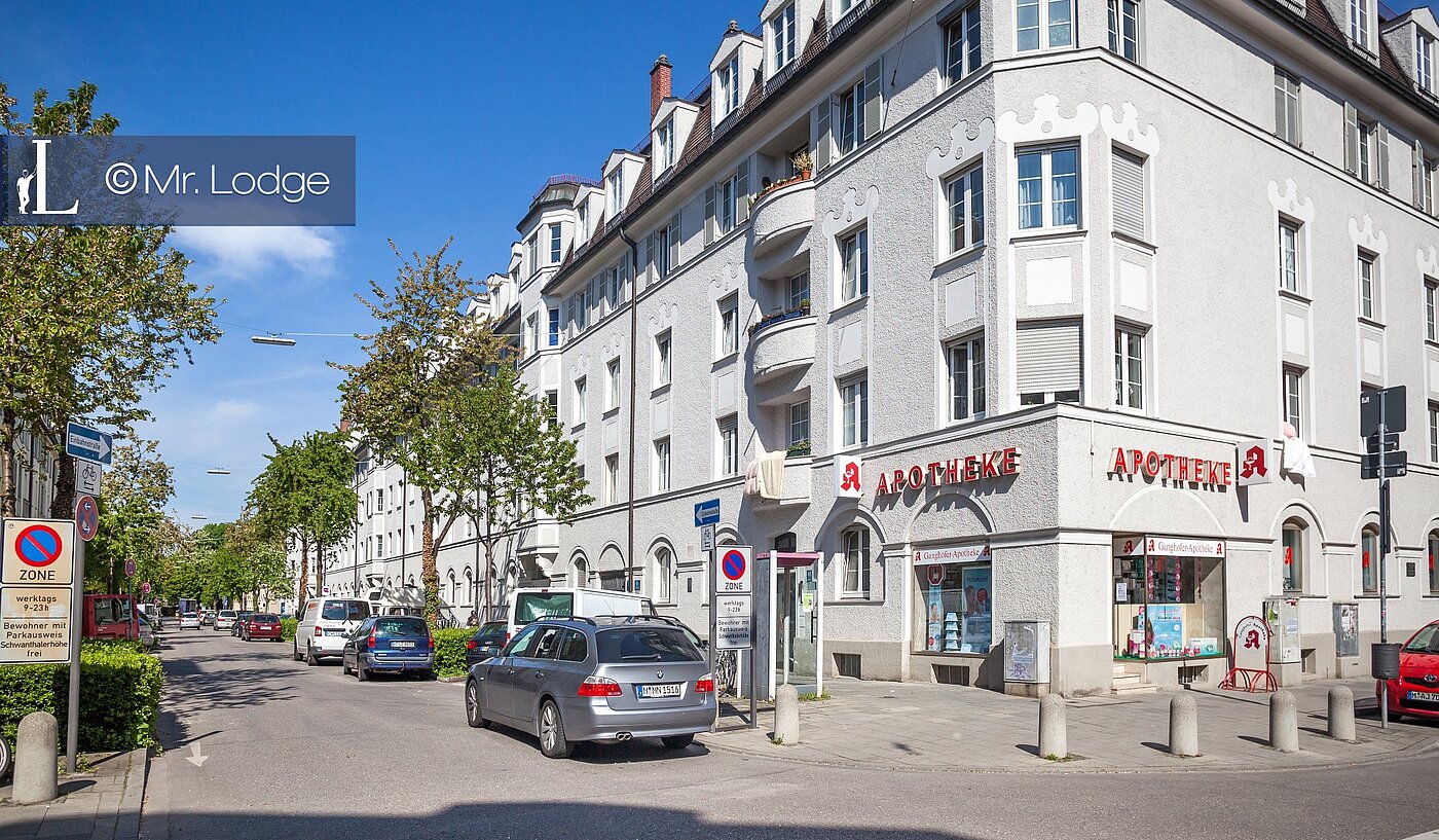 Etagenwohnung mit 2 Zimmern | München-Schwanthalerhöhe | 1702ML2 | Apotheke gegenüber