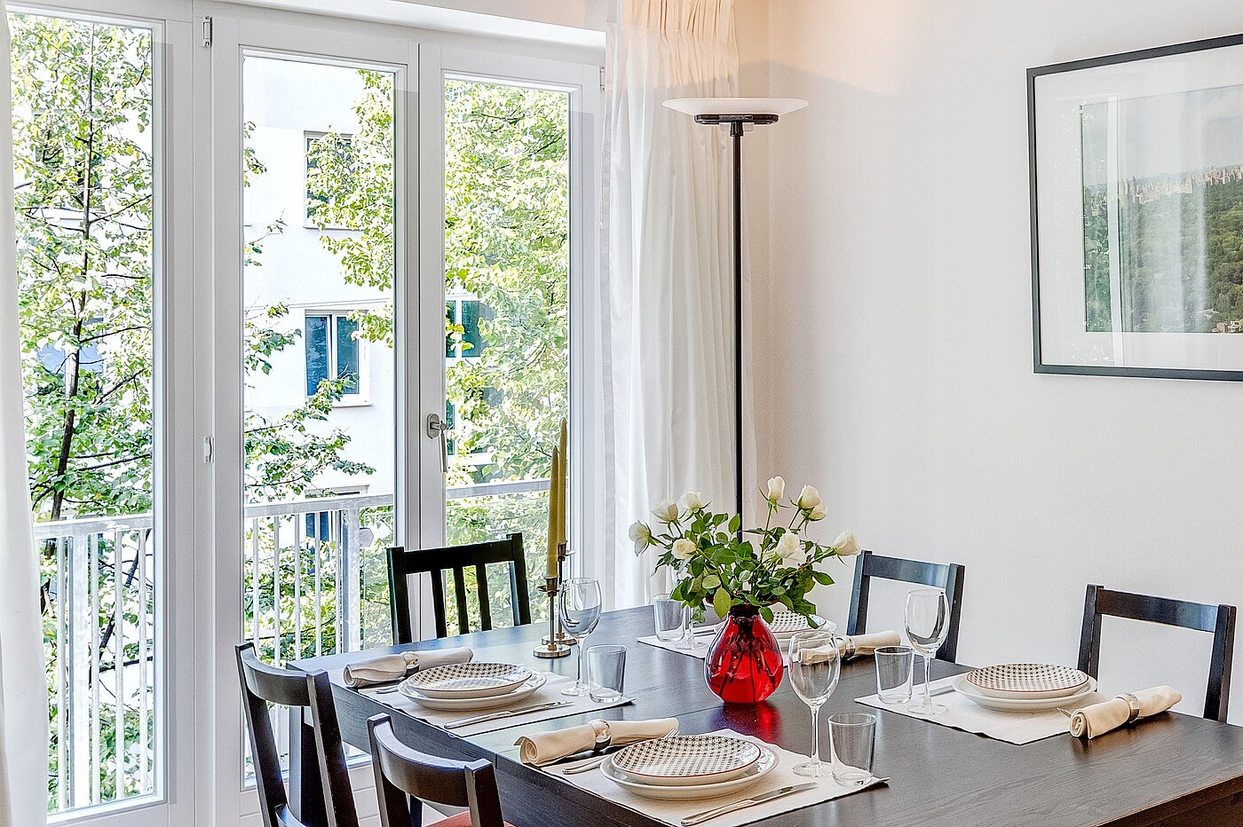 Etagenwohnung mit 3 Zimmern | München-Schwabing | 2212ML1 | ...hellem Essbereich, sowie...