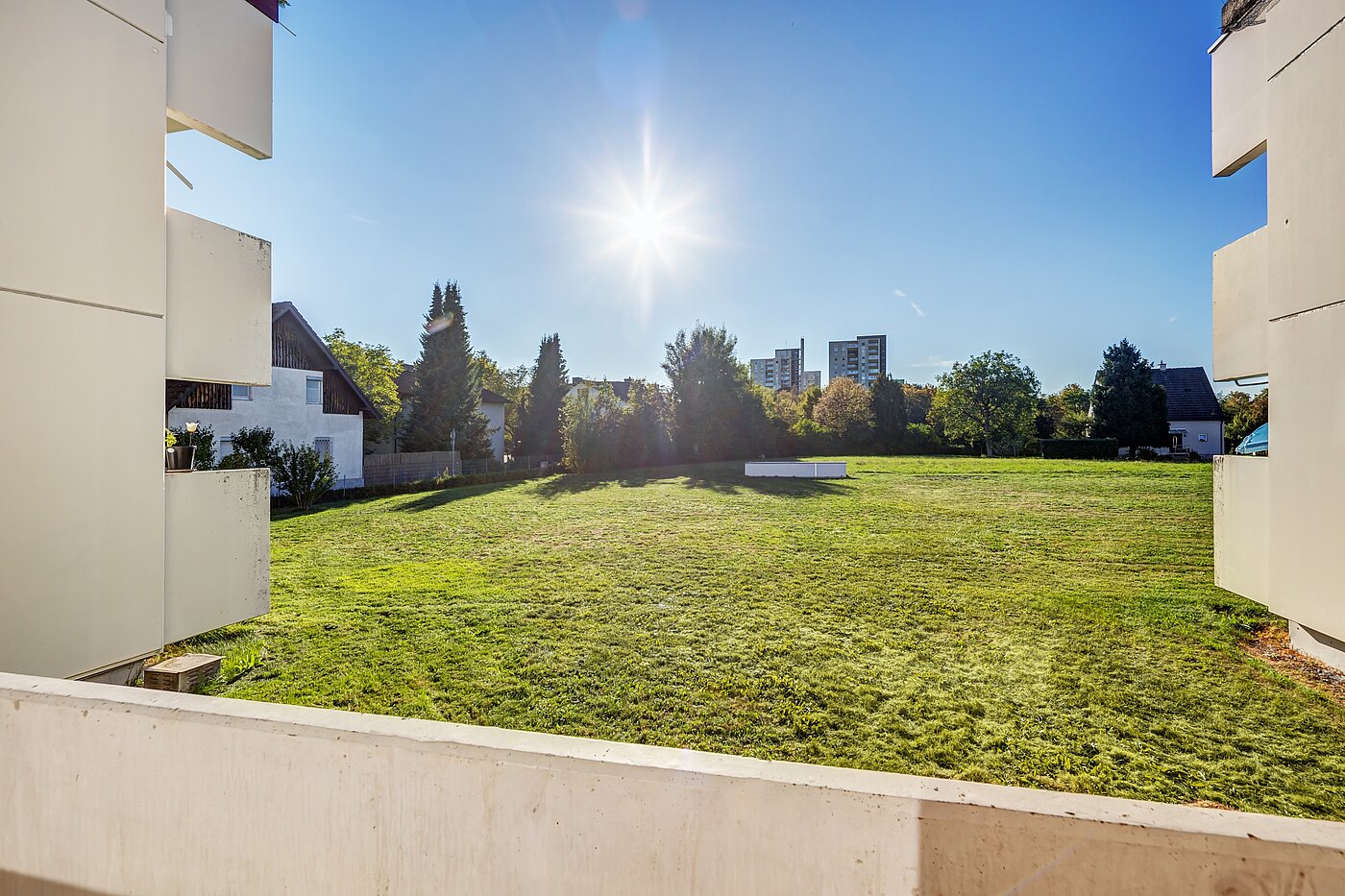 Apartment mit 2 Zimmern | München-Feldmoching | 70466 | ... mit Blick ins Grüne
