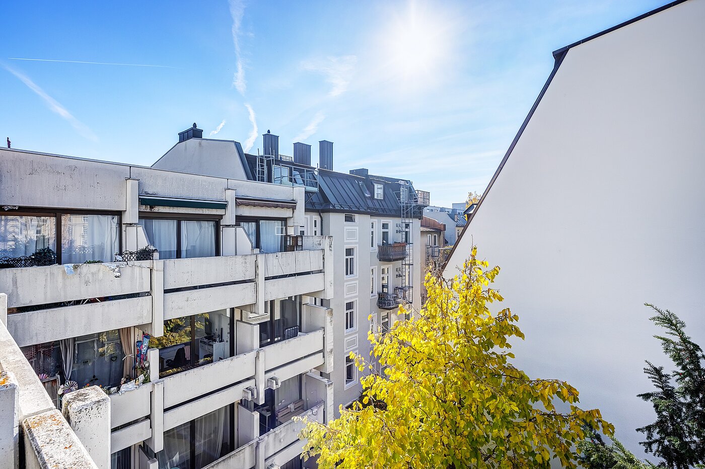 Etagenwohnung mit 1 Zimmer | München-Maxvorstadt | 2110ML8 | ...mit Aussicht