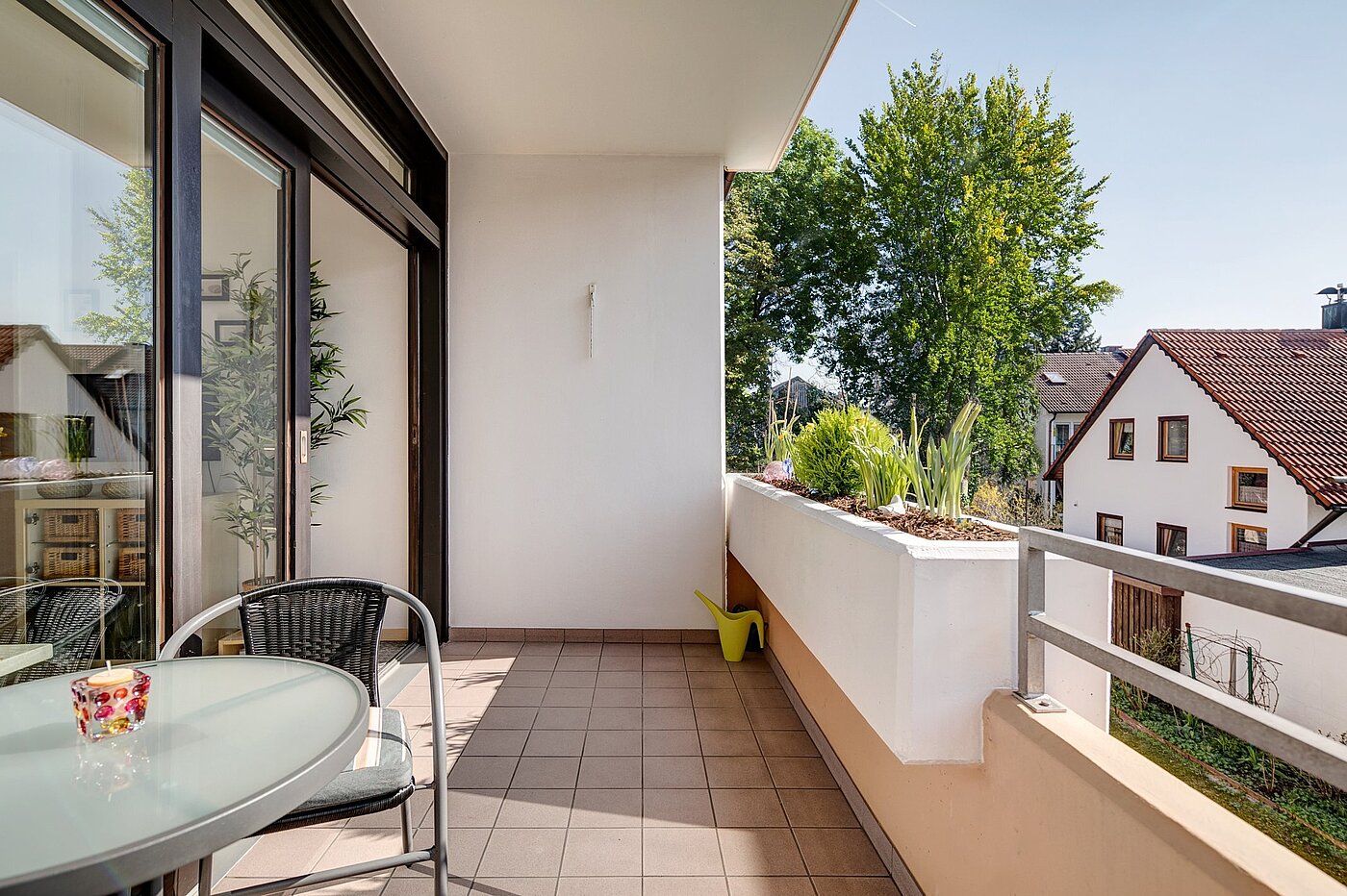Etagenwohnung mit 2 Zimmern | Eching | 1810ML2 | Süd-Loggia mit...