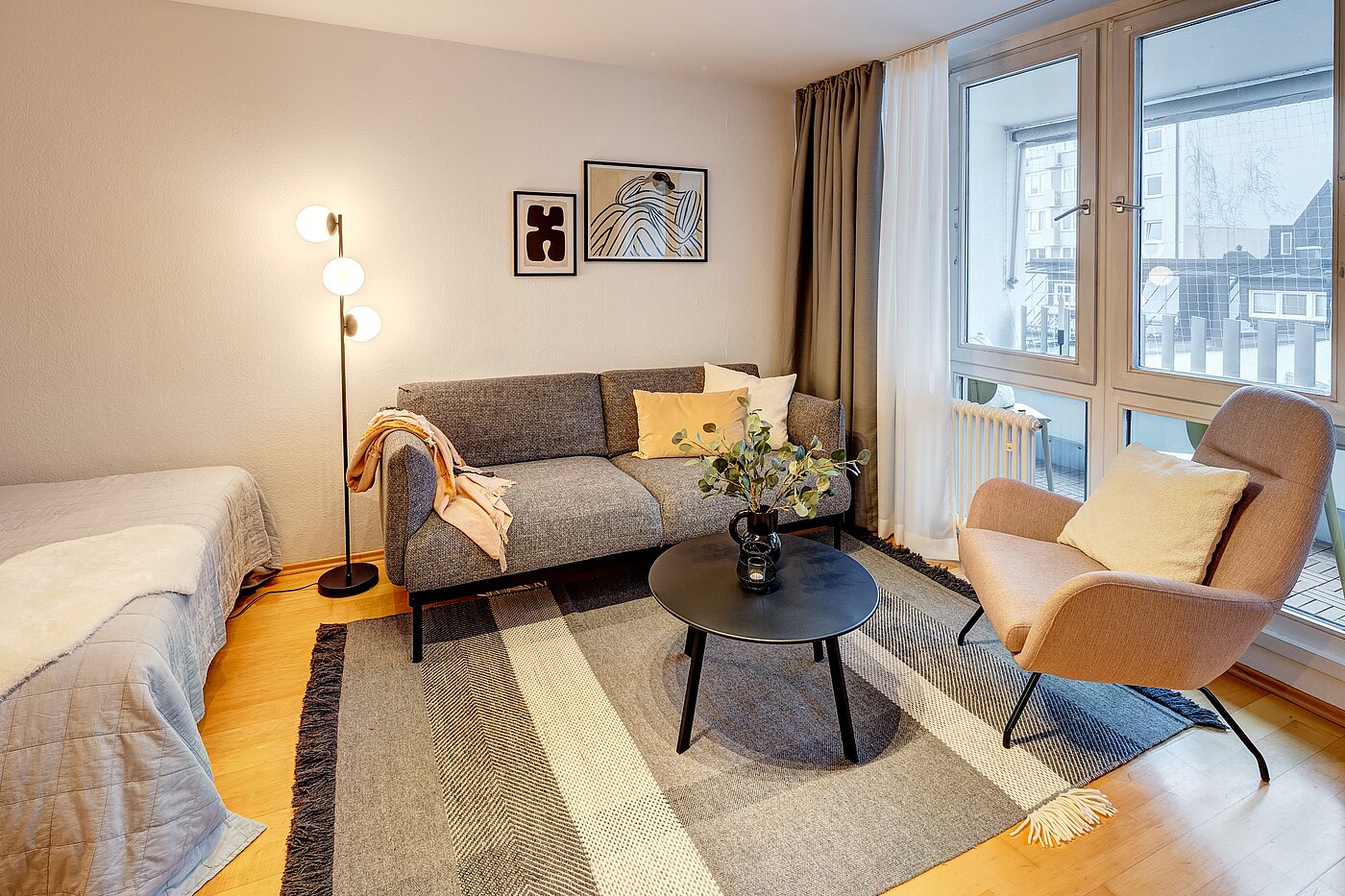 Etagenwohnung mit 1 Zimmer | München-Maxvorstadt | 70132 | Gemütliches Wohnen und...