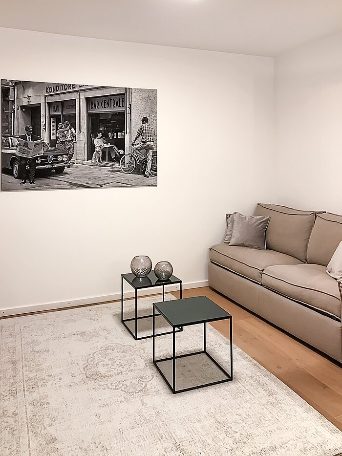 Erdgeschosswohnung mit 1.5 Zimmern | München-Lehel | 70149 | Schlafen- und...