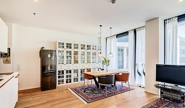 Apartment mit 1.5 Zimmern | München-Neuhausen | 70444 | Essbereich