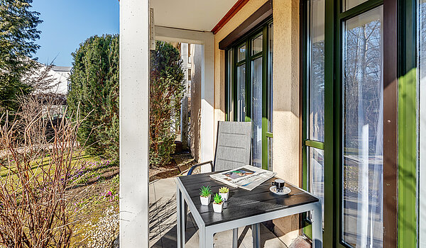 Erdgeschosswohnung mit 2 Zimmern | München-Feldmoching | 70424 | Sonnige Westterrasse