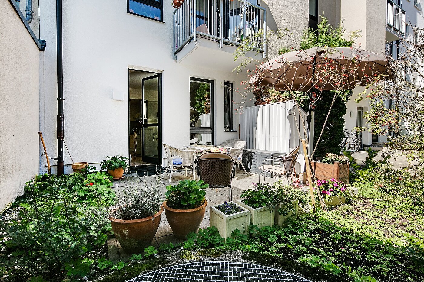 Etagenwohnung mit 1.5 Zimmern | München-Laim | 2101ML3 | Sommerimpression