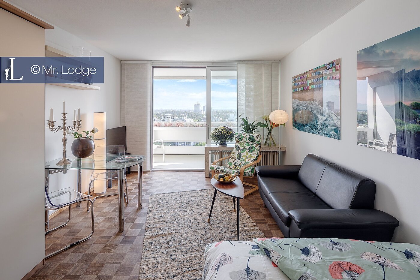 Etagenwohnung mit 1 Zimmer | München-Bogenhausen | 1809ML3 | Möbliert