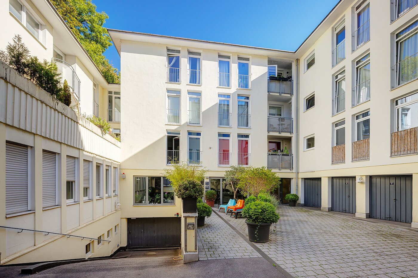Etagenwohnung mit 1 Zimmer | München-Maxvorstadt | 70027 | Ruhiger Innenhof