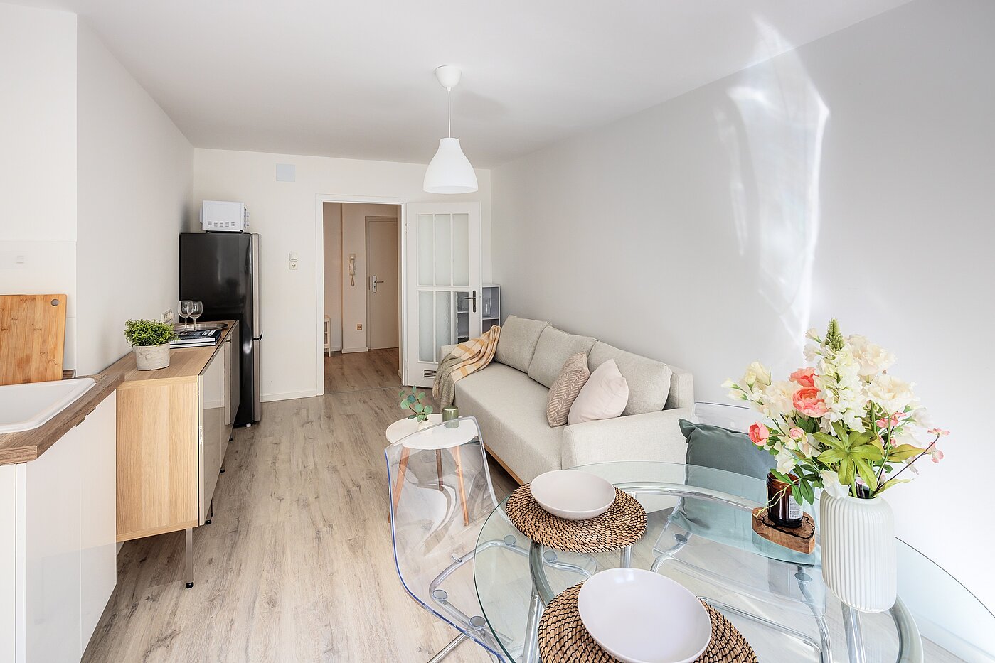 Etagenwohnung mit 2 Zimmern | München-Sendling | 70220 | Wohnbereich