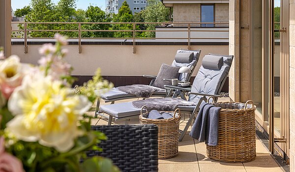 Penthouse mit 3.5 Zimmern | München-Oberföhring | 70237 | ...und entspannen