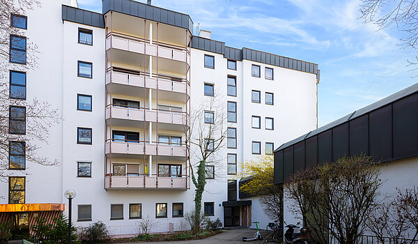 Apartment mit 1 Zimmer | München-Allach | 70298 | Außenansicht