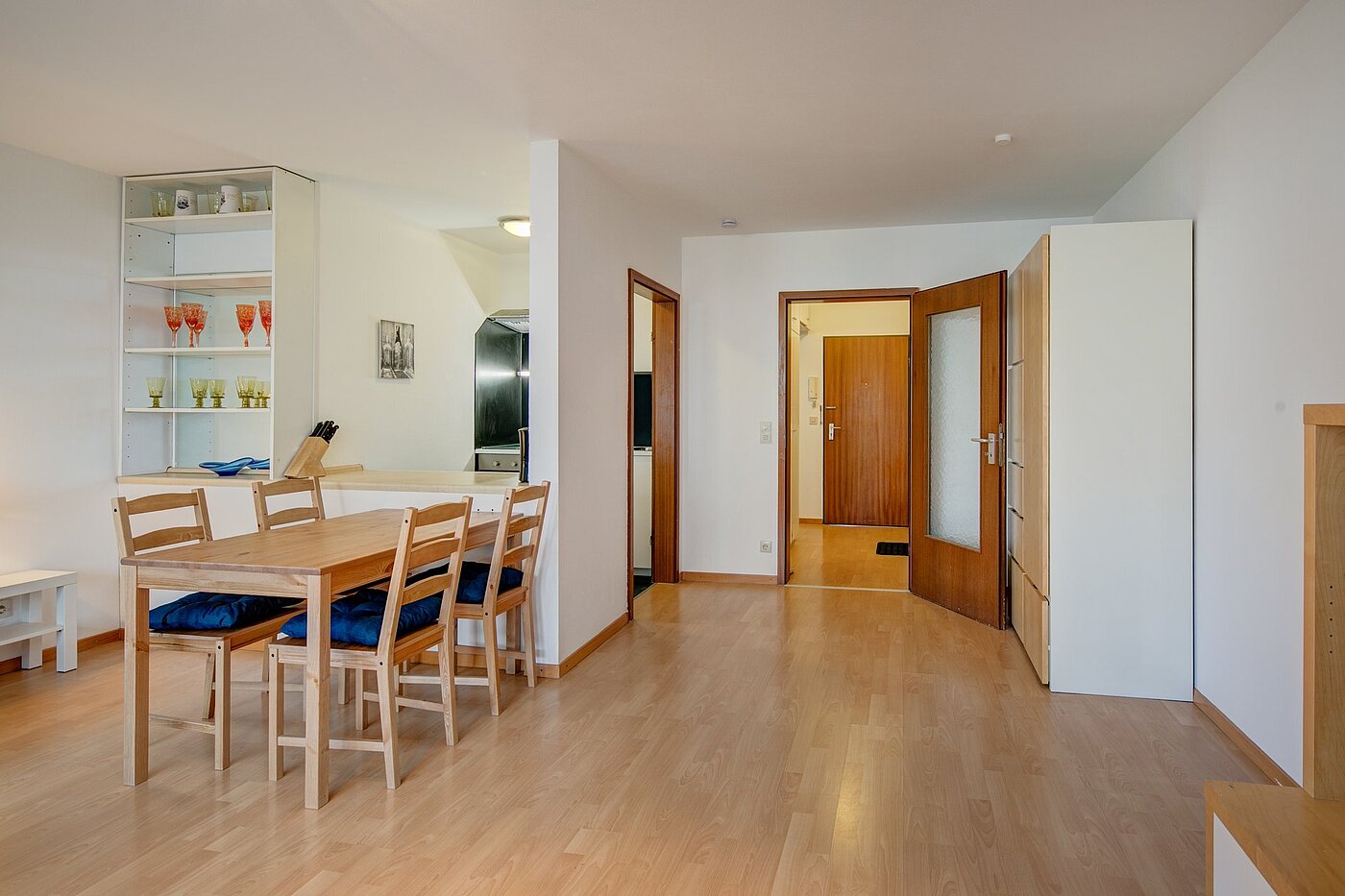 Etagenwohnung mit 1 Zimmer | München-Nymphenburg | 1904ML3 | Blick zur Diele