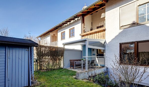 Etagenwohnung mit 4 Zimmern | Ismaning | 700081 | Gartenansicht