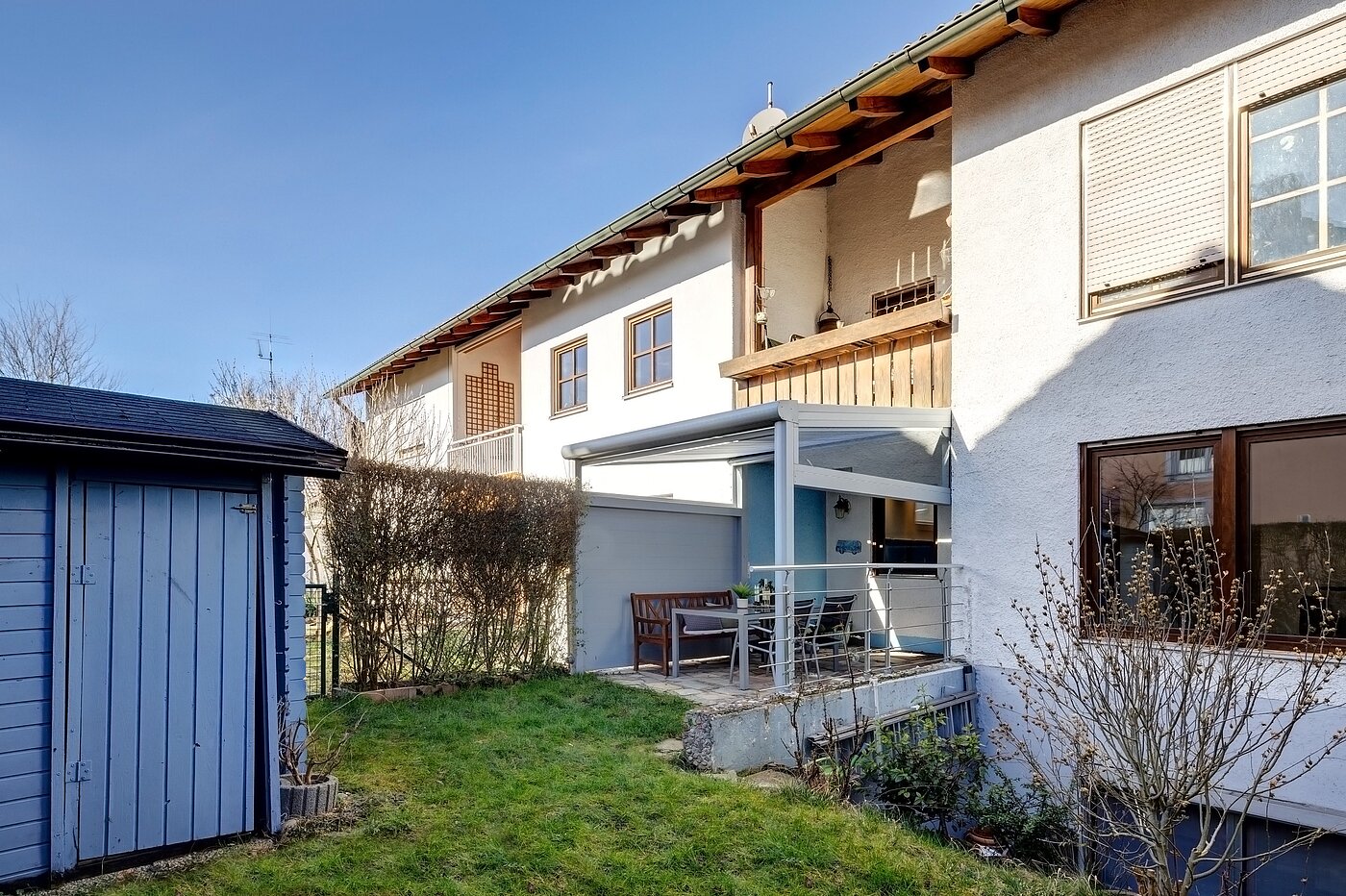 Etagenwohnung mit 4 Zimmern | Ismaning | 700081 | Gartenansicht