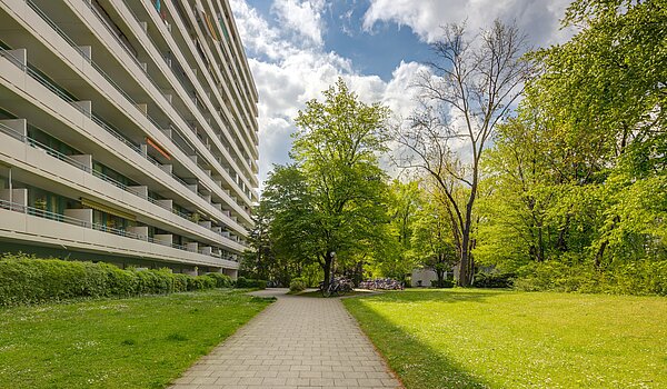 Etagenwohnung mit 2 Zimmern | München-Sendling-Westpark | 2204ML2 | Zugang zum Haus