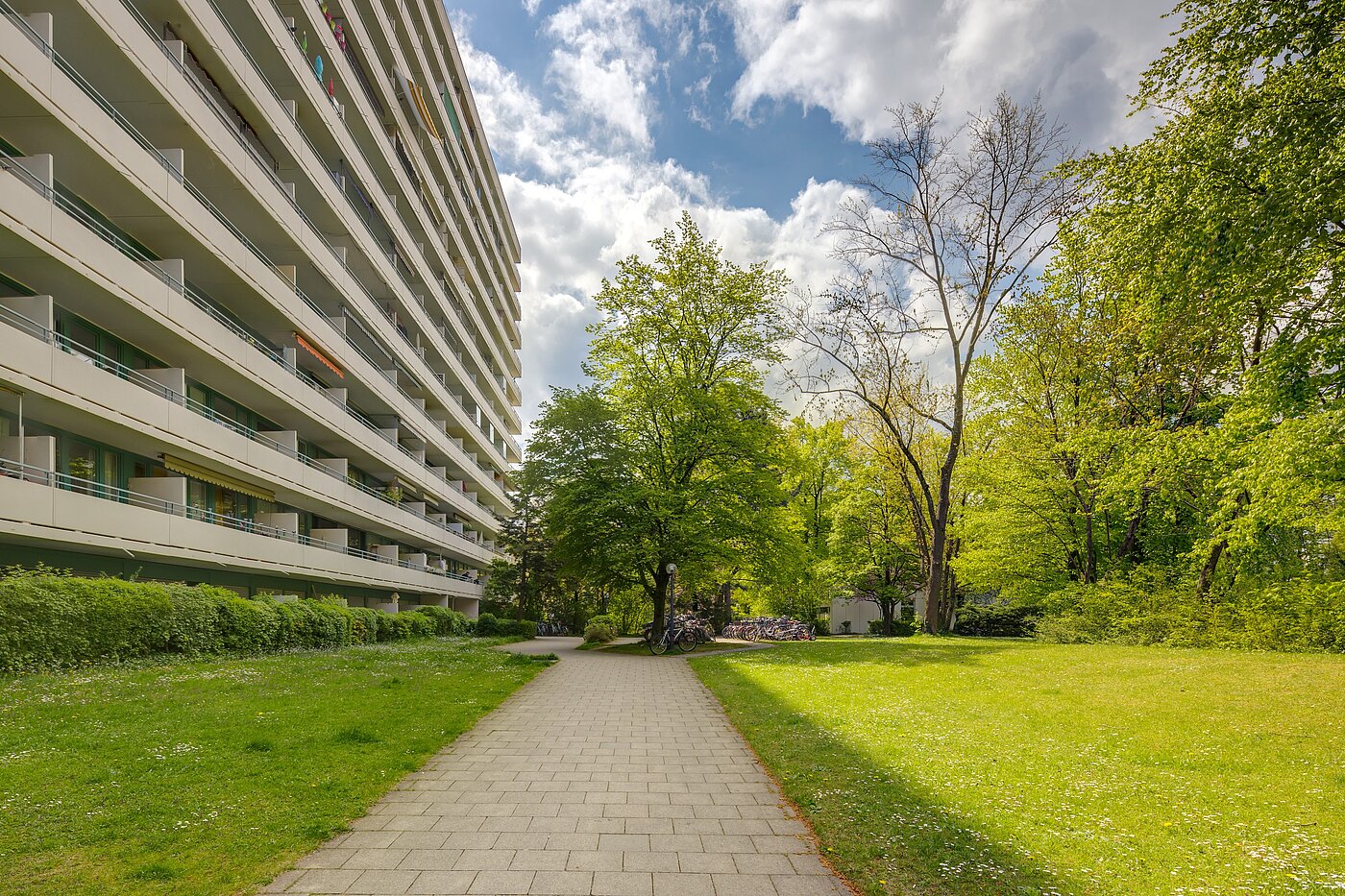 Etagenwohnung mit 2 Zimmern | München-Sendling-Westpark | 2204ML2 | Zugang zum Haus