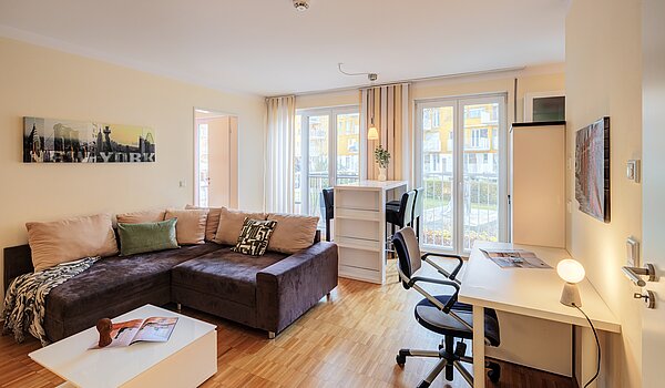 Etagenwohnung mit 2 Zimmern | München-Schwabing | 703161 | Essbereich