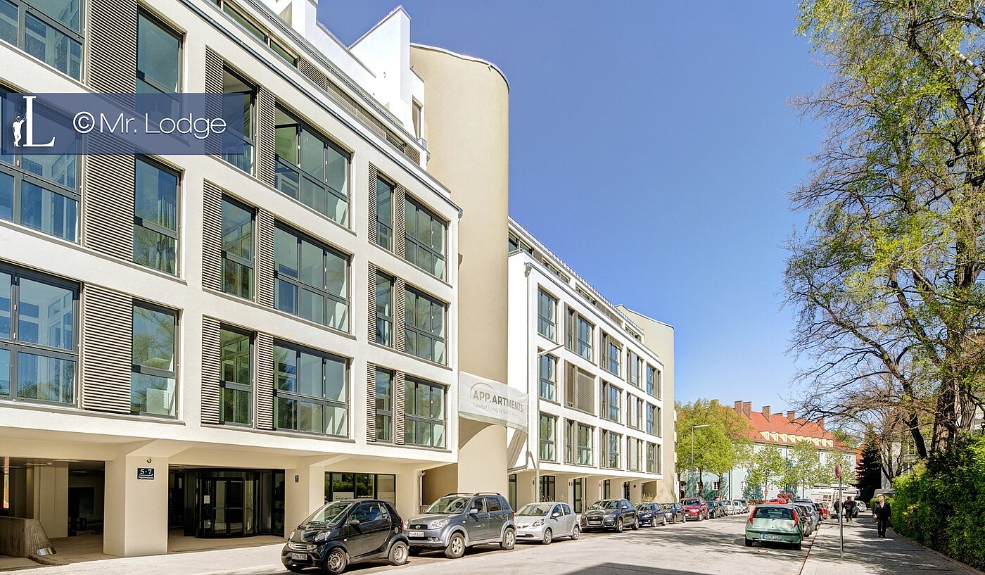 Etagenwohnung mit 1 Zimmer | München-Bogenhausen | 1802ML4 | Außenansicht