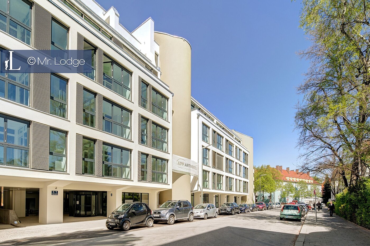 Etagenwohnung mit 1 Zimmer | München-Bogenhausen | 1802ML4 | Außenansicht