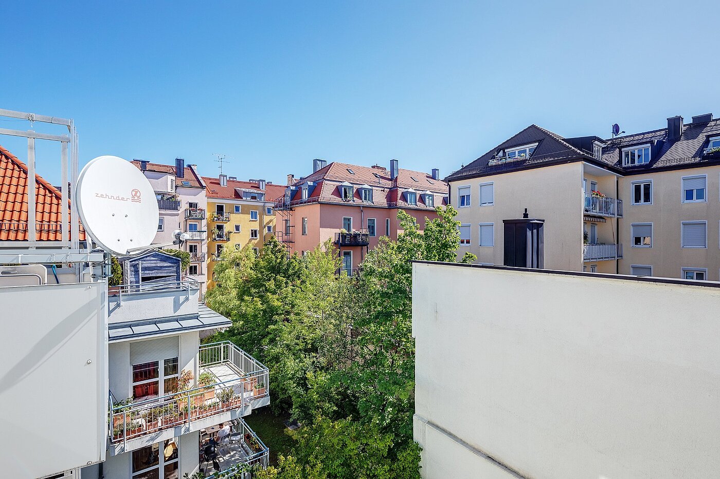 Etagenwohnung mit 1 Zimmer | München-Neuhausen | 2010ML6 | ...mit Blick über Neuhausen