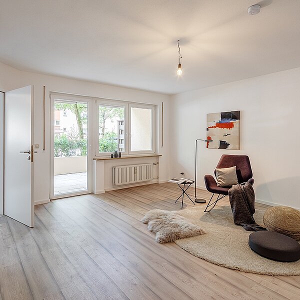 Neuperlach Süd: Großzügige 4,5-Zimmer Wohnung mit Garten
