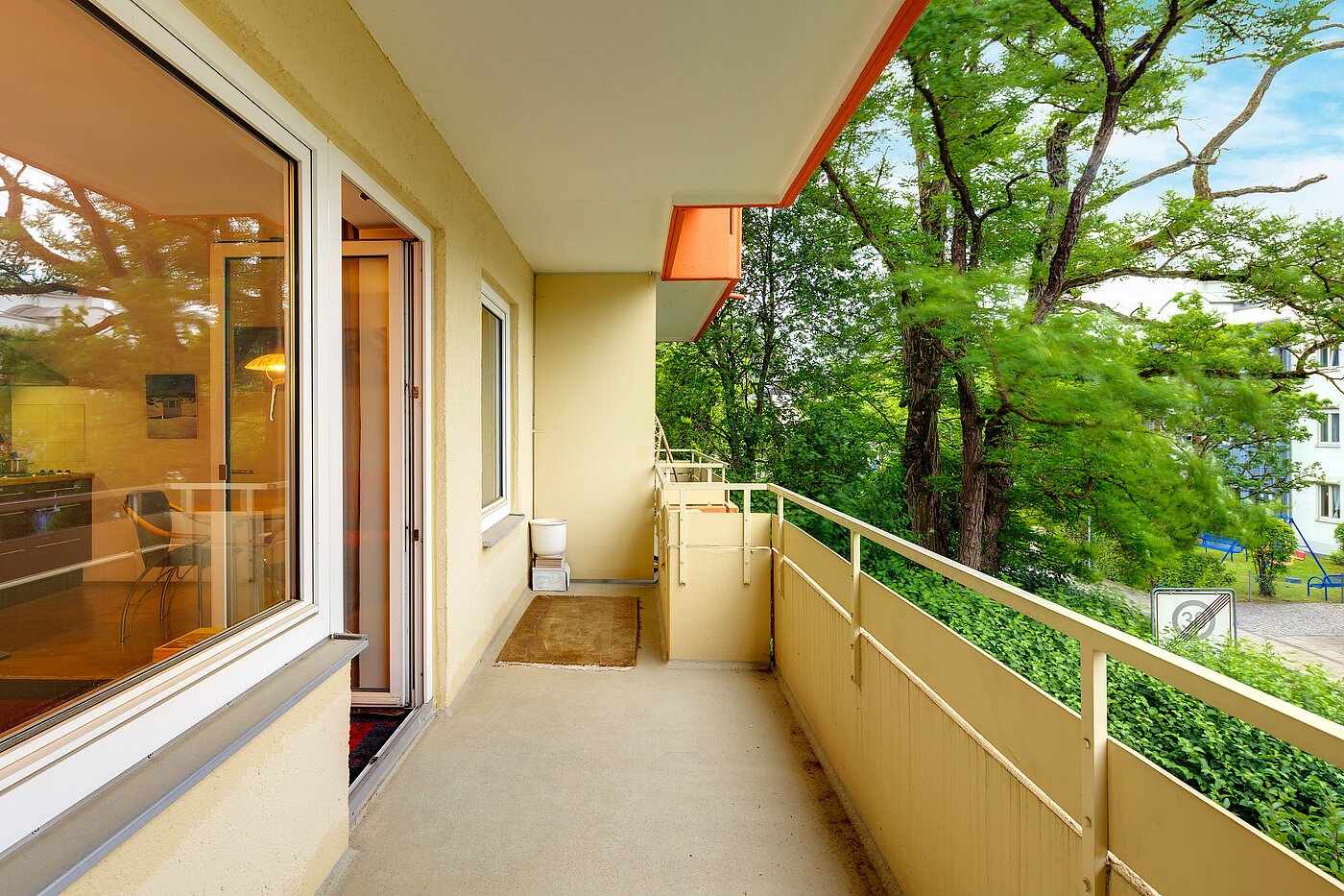 Etagenwohnung mit 1 Zimmer | Ottobrunn | 2301ML1 | ...vom Wohnzimmer begehbar