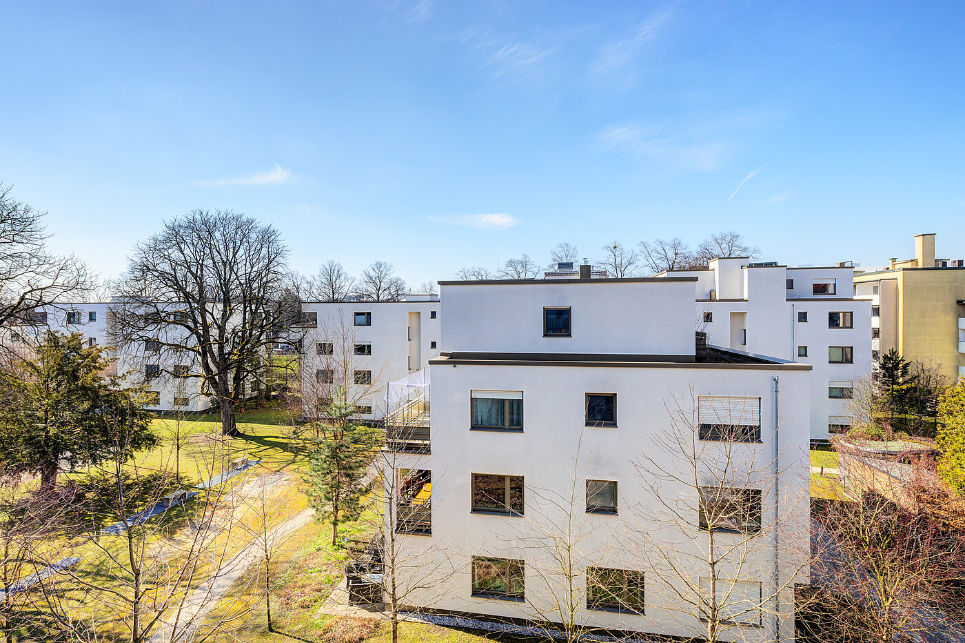 Apartment mit 1 Zimmer | München-Ramersdorf | 70415 | Blick vom Balkon